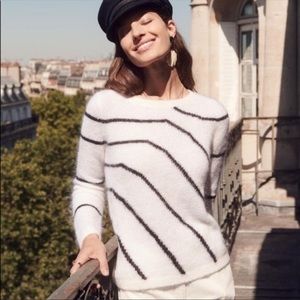 Sezane Paige stripe sweater jumper